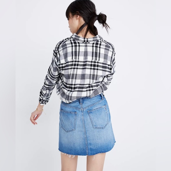 Madewell Denim Skirt Size 25 - Picture 2 of 9